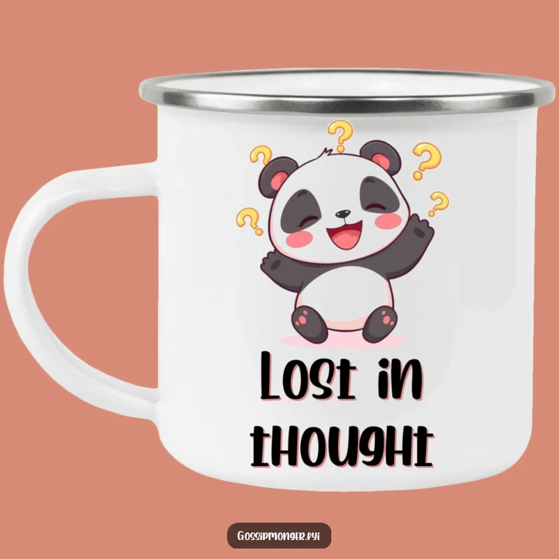 Funny Panda Camping Mug: Trail Tales & Giggles, A Hilarious Gift