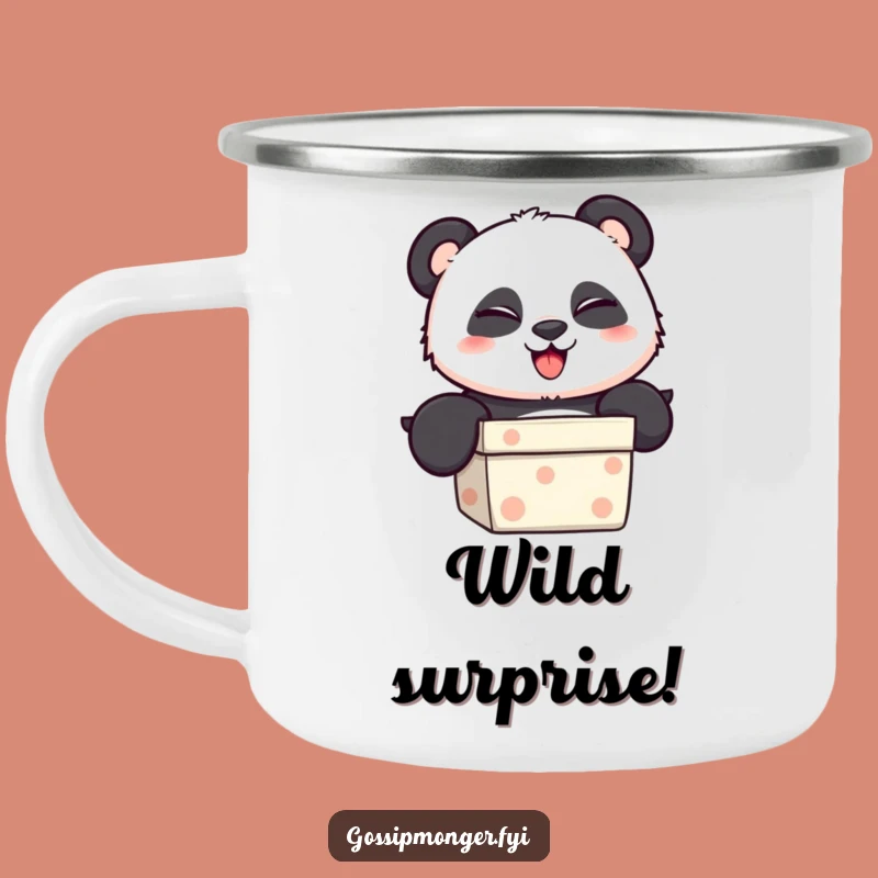 Funny Panda Camping Mug: Durable Surprise Drinkware, Great Funny Gift