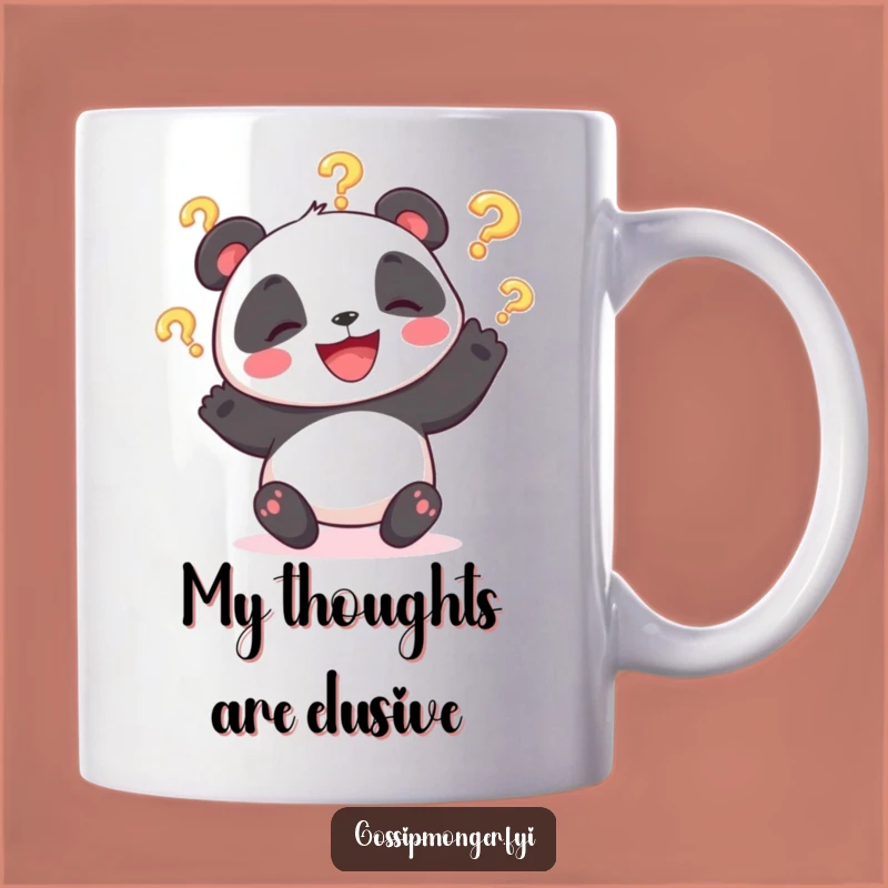 Funny Panda Juggling Question Marks Mug: A Hilarious Gift for Curious Minds