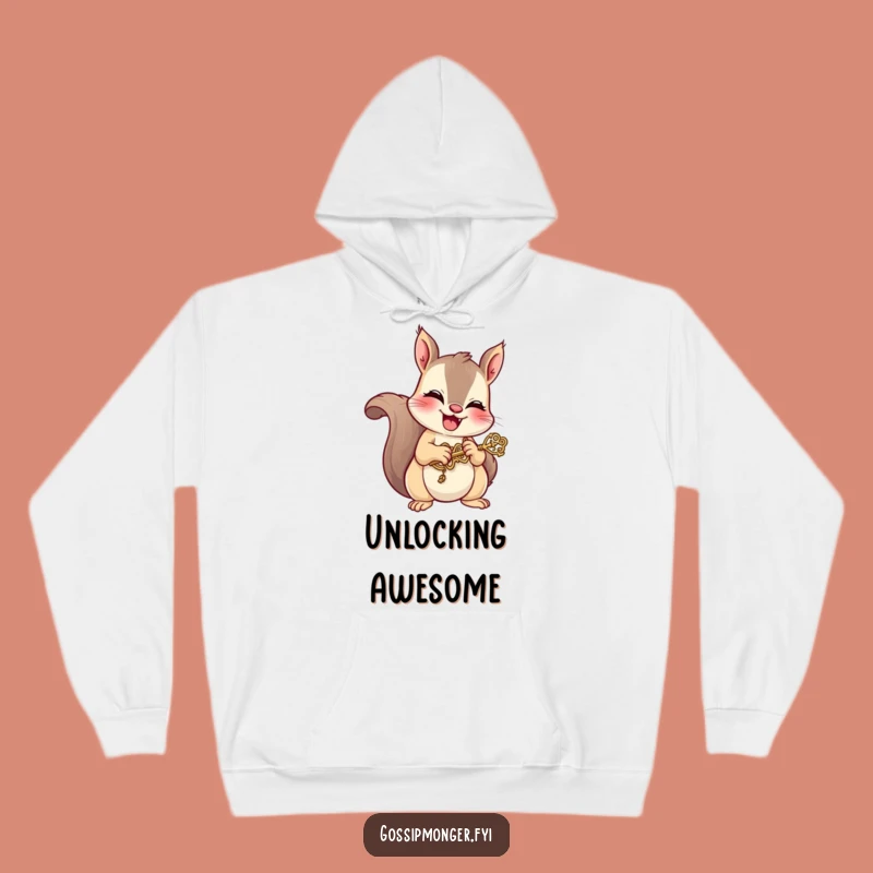 Funny Squirrel Key Hoodie: Cozy Mischievous Giggle Sweatshirt