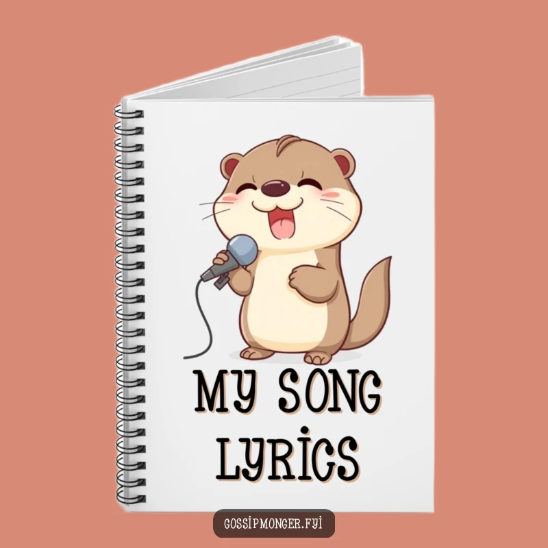 Funny Otter Notebook: Songwriter Otter Journal, a Hilarious Gift for Creatives