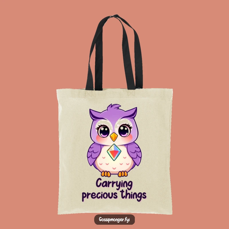 Funny Owl Tote Bag: Generosity Design, Your Perfect Hilarious Gift